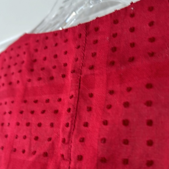 BUNDLE of 2: J Crew Swiss Dot Tank Top & Madewell V-Neck Tee. Cotton Medium - Picture 6 of 12